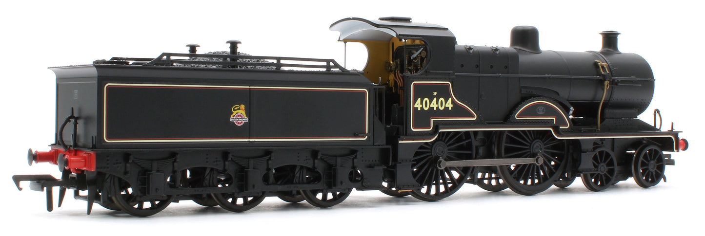974511 Midland Railway 483 Class 4-4-0 BR Lined No.40404 (Early Crest) Steam Locomotive - DCC Sound