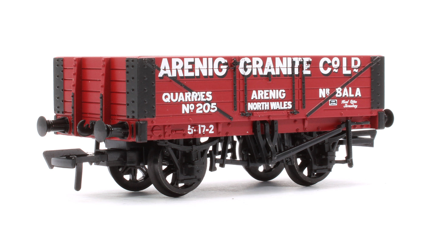 5 Plank Wagon Steel Floor 'Arenig Granite Co. Ltd.' Red No.205