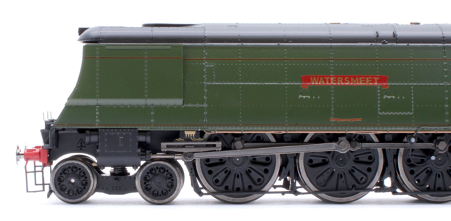 Black Label West Country Watersmeet 34030 BR Green Totem Steam Locomotive - DCC Sound & Smoke