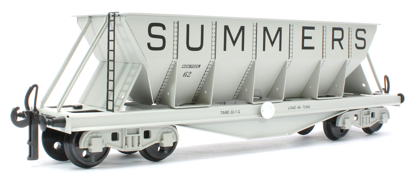 G/7-HW2 Bogie Hopper Wagon "Summers" Grey No.62