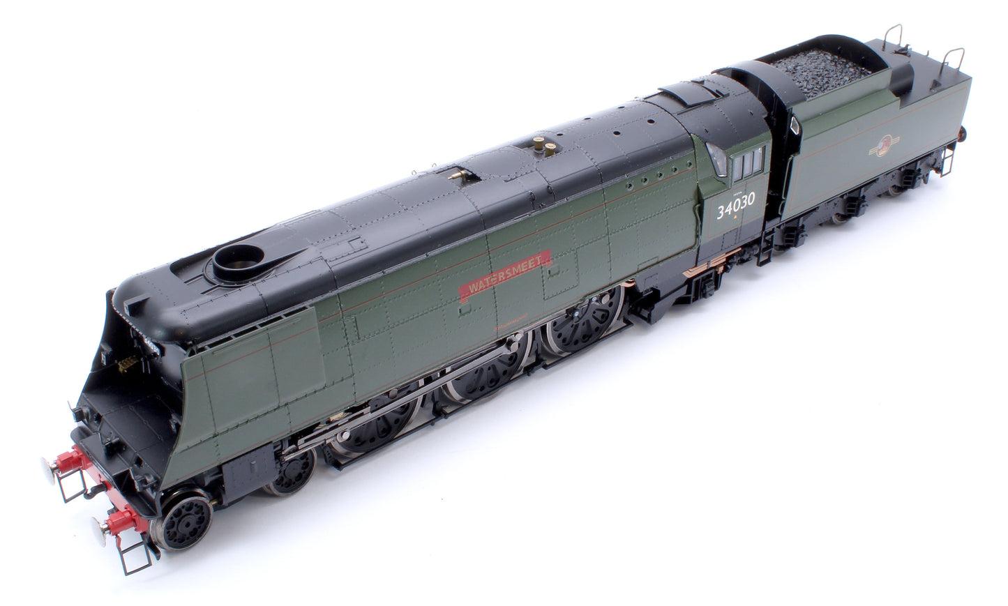 Black Label West Country Watersmeet 34030 BR Green Totem Steam Locomotive - DCC Sound & Smoke