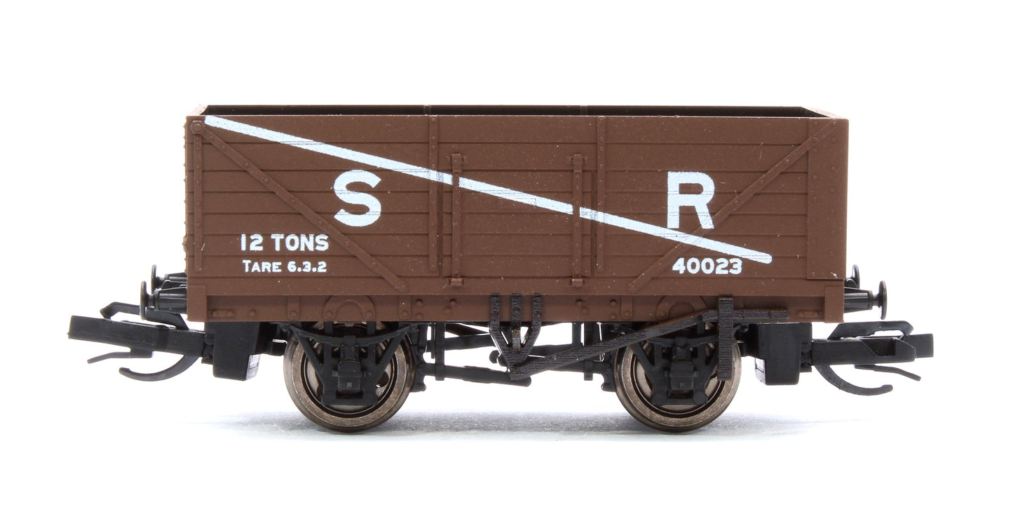 Pre-Owned TTR7002S TT:120 Scale SR Brown 7-Plank Open Wagon No.40023
