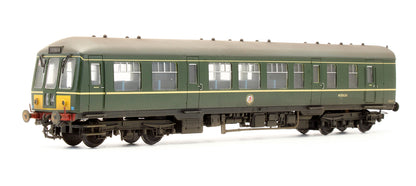 32-906 Pre-Owned Class 108 Two Car DMU BR Green Yellow Warning Panel - Custom Weathered