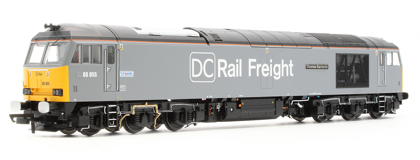 Pre-Owned ACC2910-DCC-EXL Class 60 60055 'Thomas Barnardo' DC Railfreight Diesel Locomotive - Exclusive Edition - DCC Sound