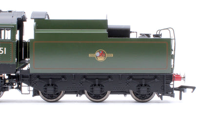 Black Label Battle of Britain Winston Churchill 34051 BR Green Totem Steam Locomotive - DCC Sound & Smoke