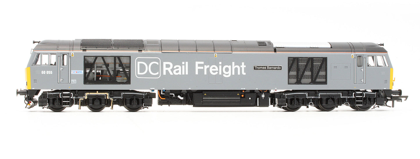 Pre-Owned ACC2910-DCC-EXL Class 60 60055 'Thomas Barnardo' DC Railfreight Diesel Locomotive - Exclusive Edition - DCC Sound