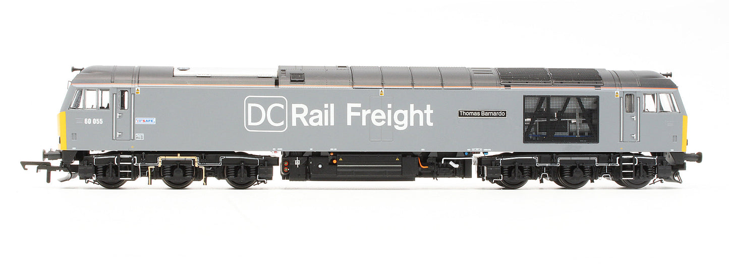 Pre-Owned ACC2910-DCC-EXL Class 60 60055 'Thomas Barnardo' DC Railfreight Diesel Locomotive - Exclusive Edition - DCC Sound