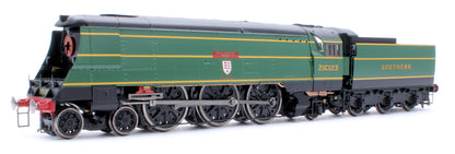 Black Label West Country Blackmore Vale 21C123 SR Malachite Green (As Preserved) Steam Locomotive - DCC Sound & Smoke