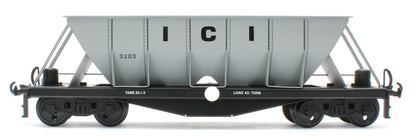 G/7-HWS1 Bogie Hopper Wagon "I.C.I" Grey No.3203 - Triple Pack Box Set