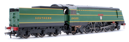 Black Label West Country Blackmore Vale 21C123 SR Malachite Green (As Preserved) Steam Locomotive - DCC Sound & Smoke
