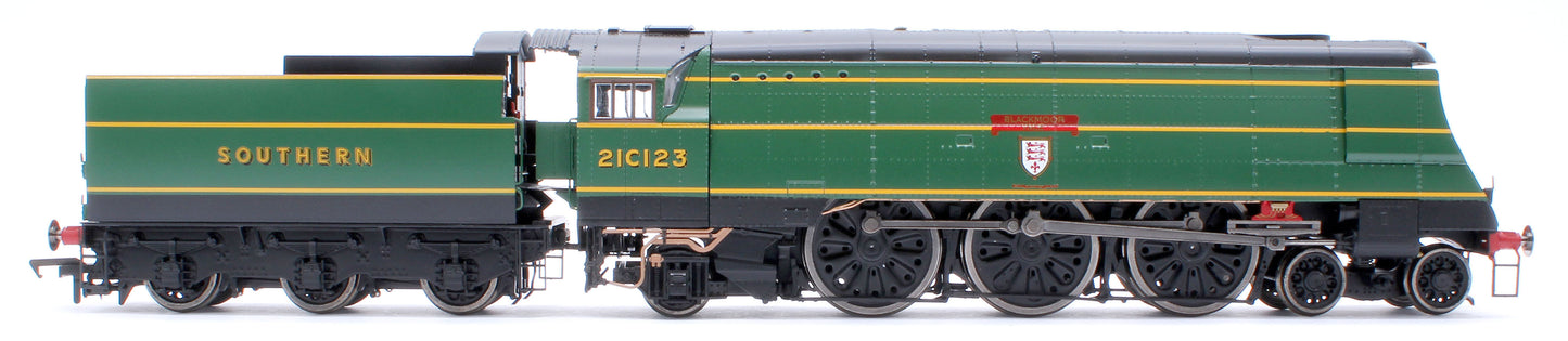 Black Label West Country Blackmore Vale 21C123 SR Malachite Green (As Preserved) Steam Locomotive - DCC Sound & Smoke