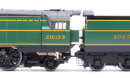 Black Label West Country Blackmore Vale 21C123 SR Malachite Green (As Preserved) Steam Locomotive - DCC Sound & Smoke