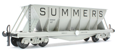 G/7-HWS2 Bogie Hopper Wagon "Summers" Grey No.62 - Triple Pack Box Set