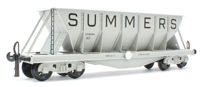 G/7-HWS2 Bogie Hopper Wagon "Summers" Grey No.62 - Triple Pack Box Set