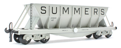 G/7-HWS2 Bogie Hopper Wagon "Summers" Grey No.62 - Triple Pack Box Set