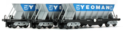 G/7-HWS3 Bogie Hopper Wagon "Yeoman" Blue & Grey - Triple Pack Box Set