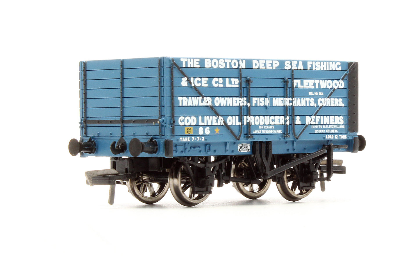 Pre-Owned 8 Plank End Door Wagon 'The Boston Deep Sea Fishing & Ice Co' No.86