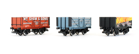 Pre-Owned Coal Trader Classics Set Of 3 Yorkshire Private Owner Wagons