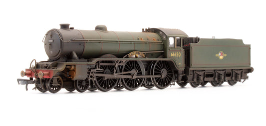 Pre-Owned BR 4-6-0 Class B17/6 'Grimsby Town' 61650 Steam Locomotive - Custom Weathered