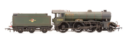 Pre-Owned BR 4-6-0 Class B17/6 'Grimsby Town' 61650 Steam Locomotive - Custom Weathered