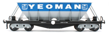 G/7-HWS3 Bogie Hopper Wagon "Yeoman" Blue & Grey - Triple Pack Box Set