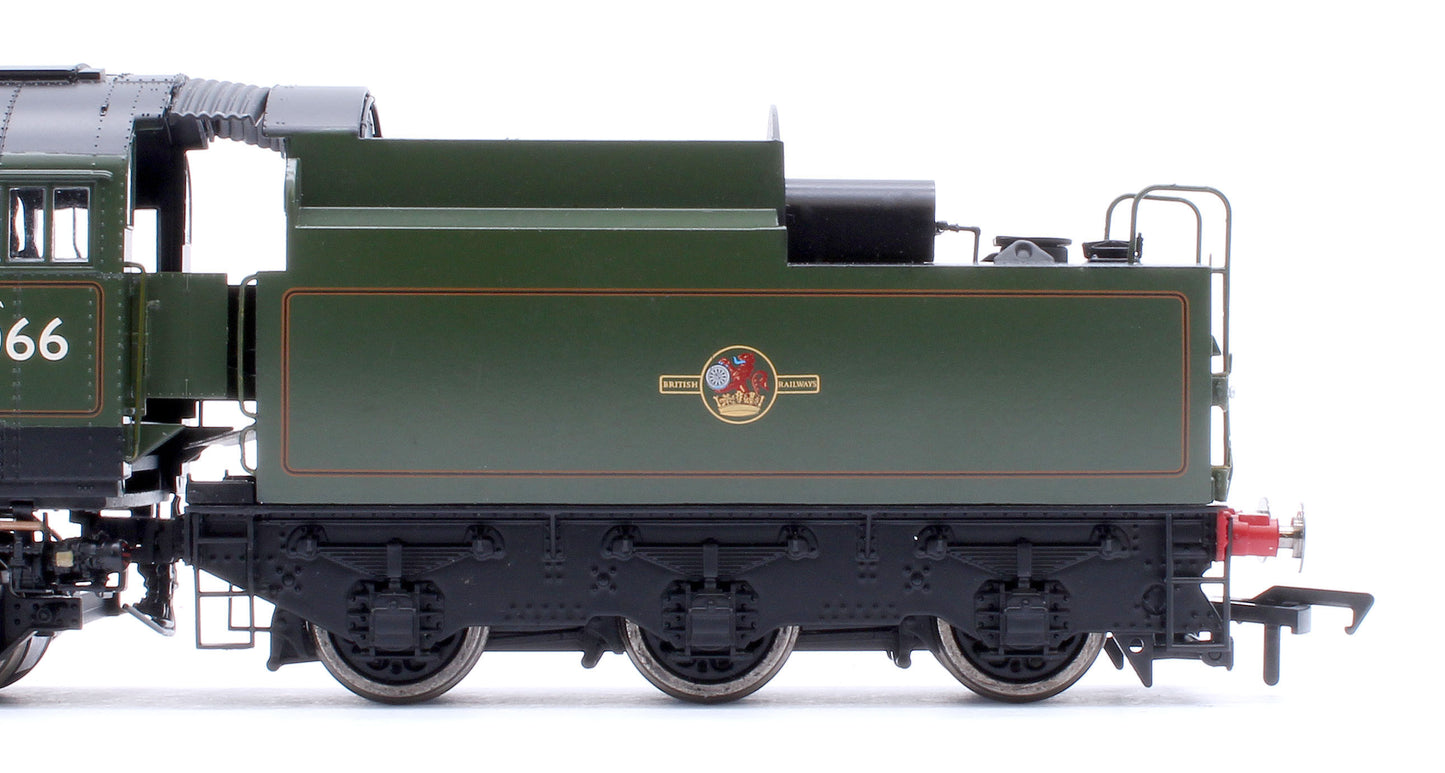Black Label Battle of Britain Spitfire 34066 BR Green Late Crest Steam Locomotive - DCC Sound & Smoke