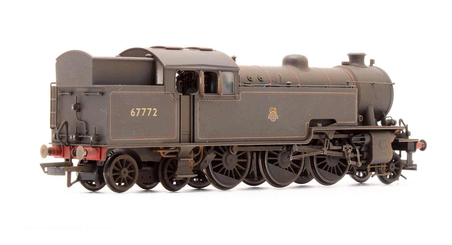 Pre-Owned BR Black 2-6-4T Thompson LI '67772' Steam Locomotive - Custom Weathered