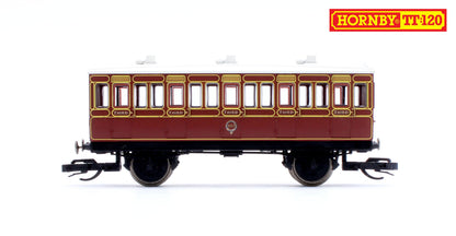 Pre-Owned TT4056 LB&SCR 4 Wheel Coach 3rd Class No.882