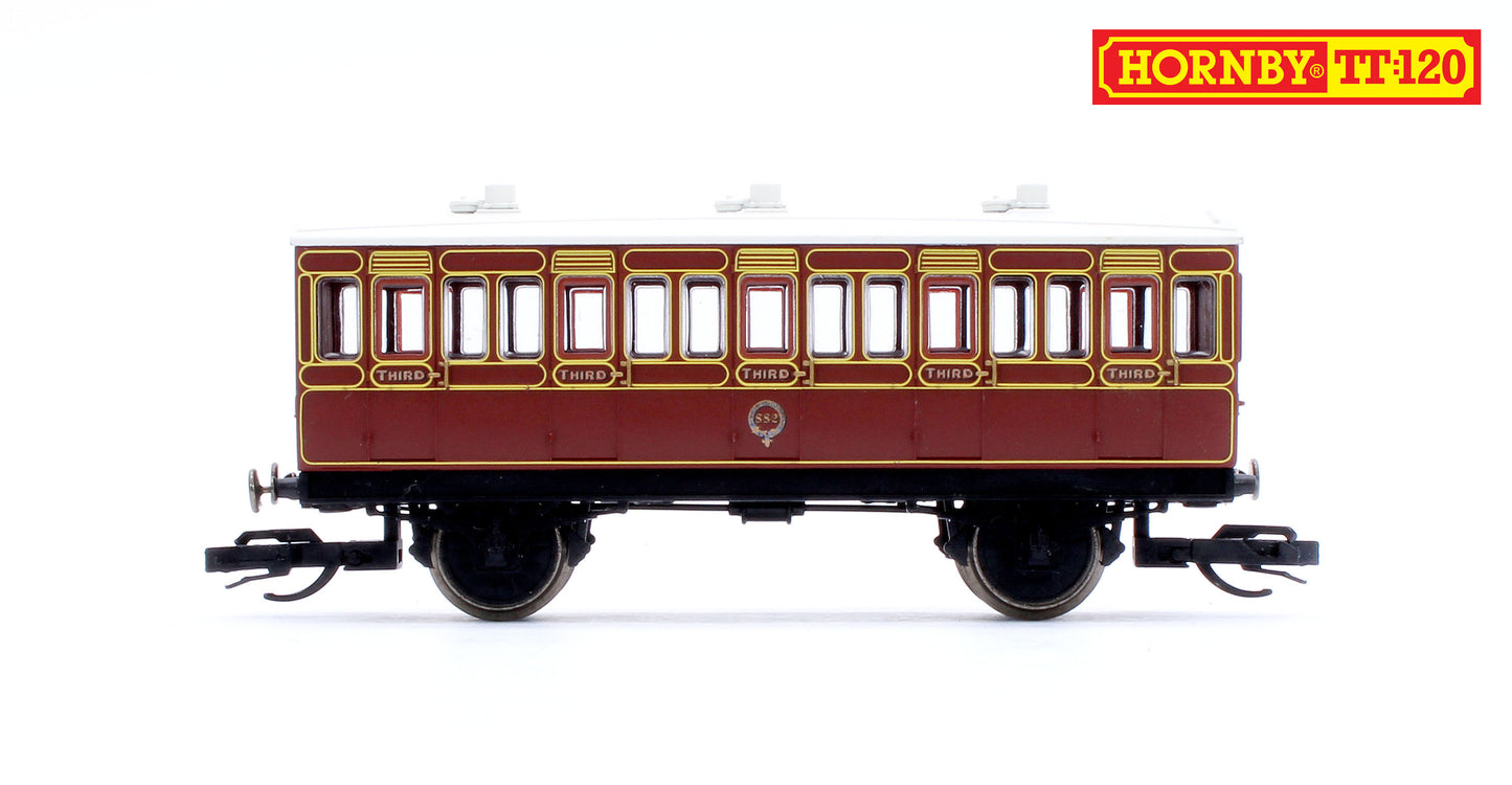 LB&SCR 4 Wheel Coach 3rd Class