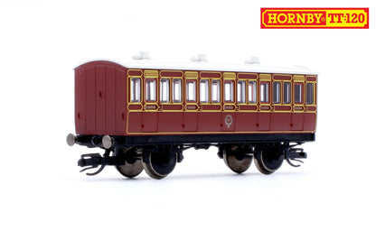 Pre-Owned TT4056 LB&SCR 4 Wheel Coach 3rd Class No.882