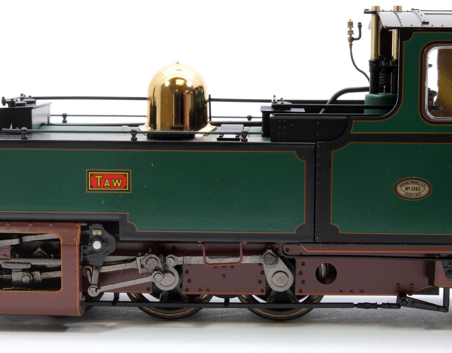 Lynton & Barnstaple Manning Wardle 2-6-2 TAW Lynton & Barnstaple Livery 1913-1924 (Late Cab) DCC Fitted