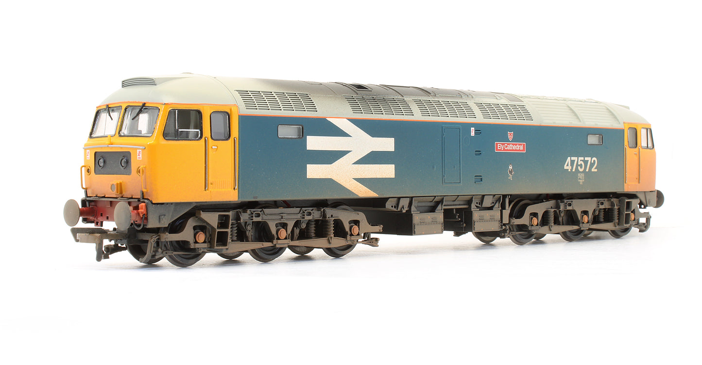 Pre-Owned 31-650Y Class 47572 'Ely Cathedral' BR Blue Logo Diesel Locomotive - Limited Edition
