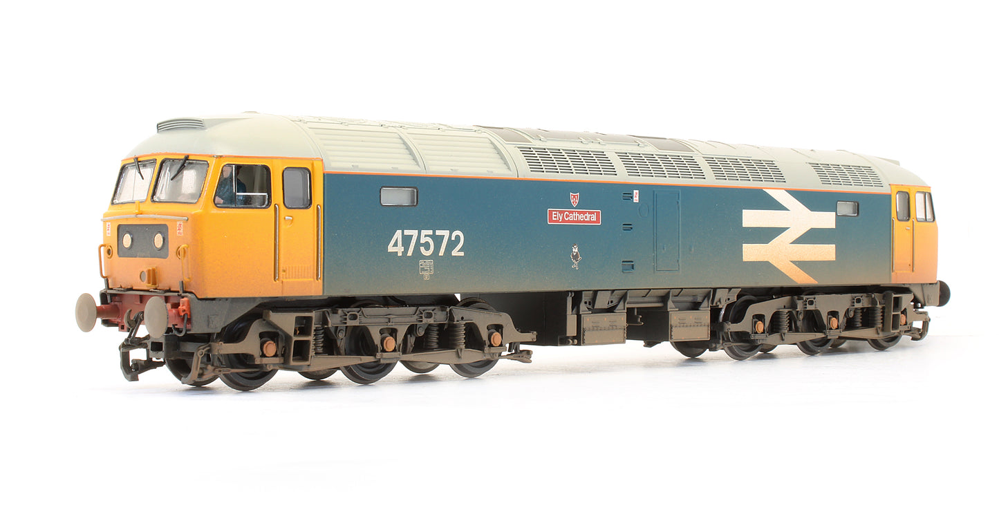 Pre-Owned 31-650Y Class 47572 'Ely Cathedral' BR Blue Logo Diesel Locomotive - Limited Edition