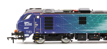 Class 88 'Electra' 88007 DRS Electro-Diesel Locomotive (DCC Sound & Working Pantograph)