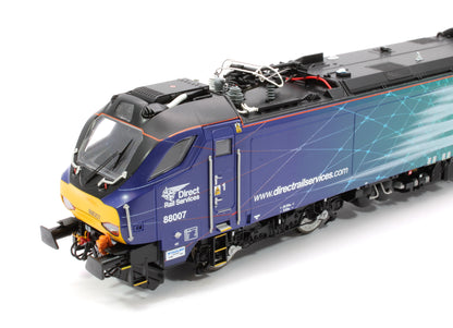 Class 88 'Electra' 88007 DRS Electro-Diesel Locomotive (DCC Sound & Working Pantograph)