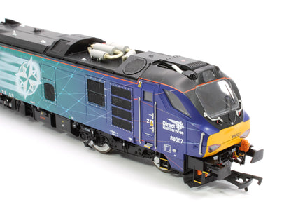 Class 88 'Electra' 88007 DRS Electro-Diesel Locomotive (DCC Sound & Working Pantograph)