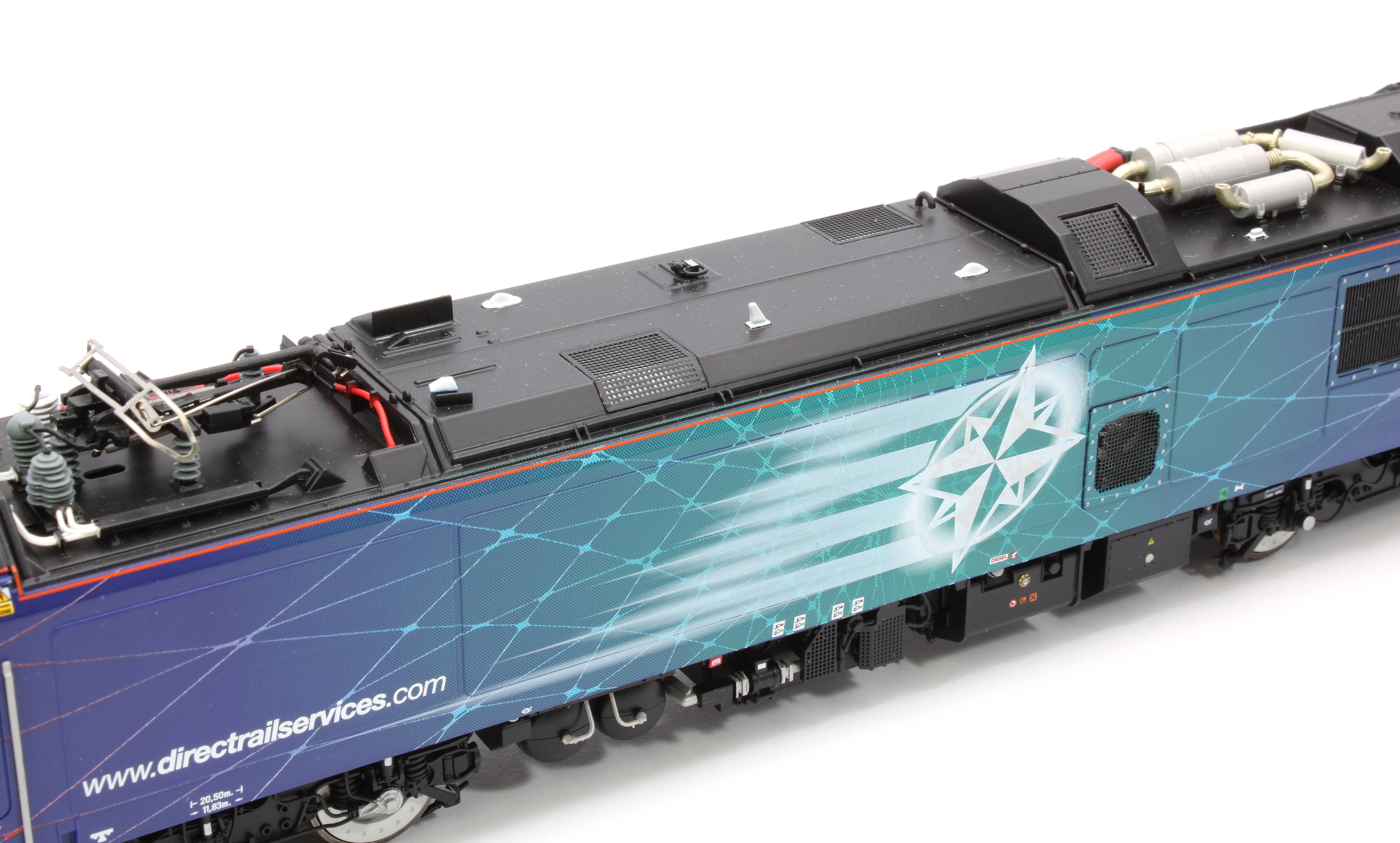 Dapol Class 88 'Electra' 88007 DRS Electro-Diesel Locomotive (DCC Sound &  Wo – Rails of Sheffield