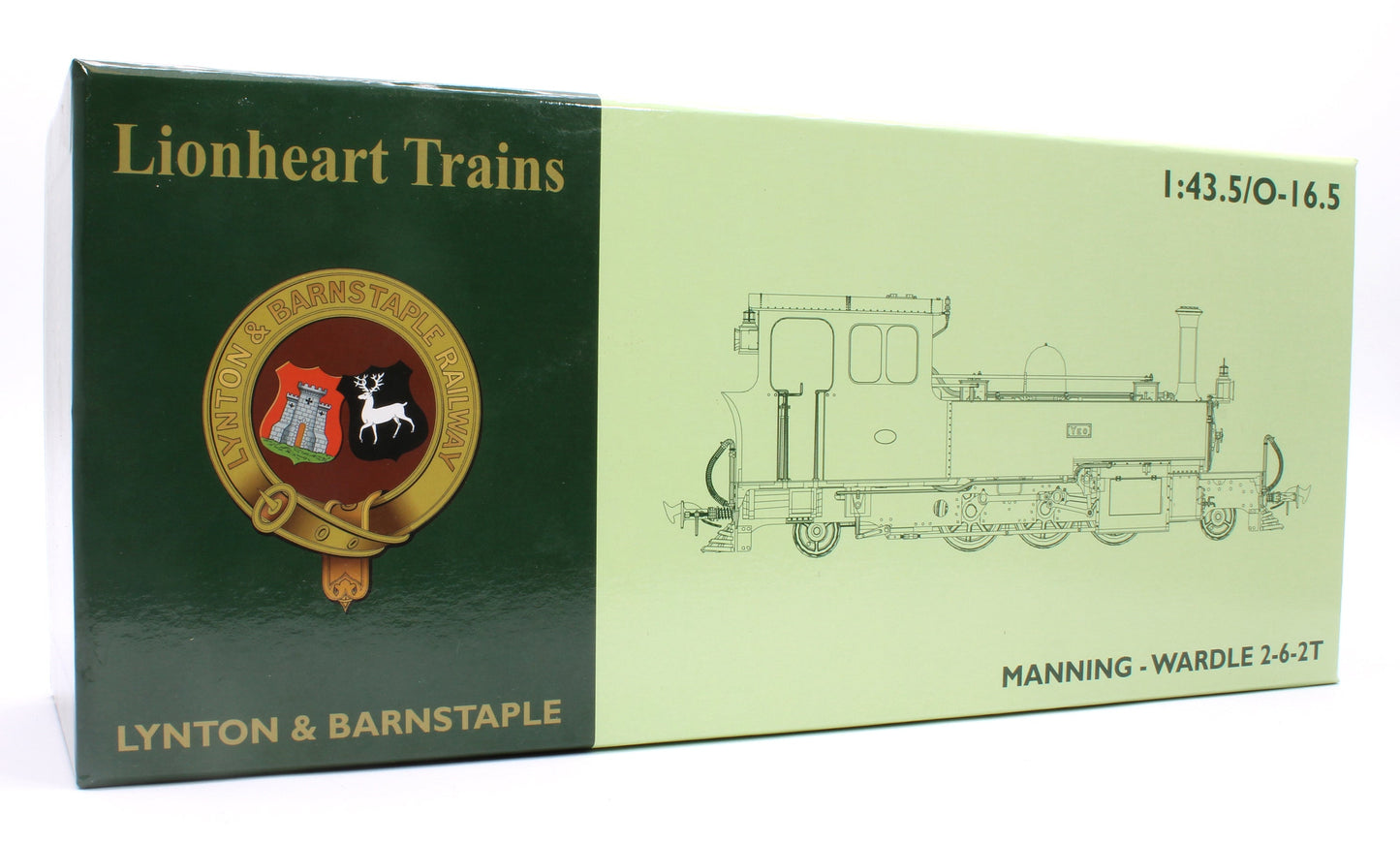 Pre-Owned Lynton & Barnstaple Manning Wardle 2-6-2 EXE Southern Livery 1924-1927 (Late Cab)