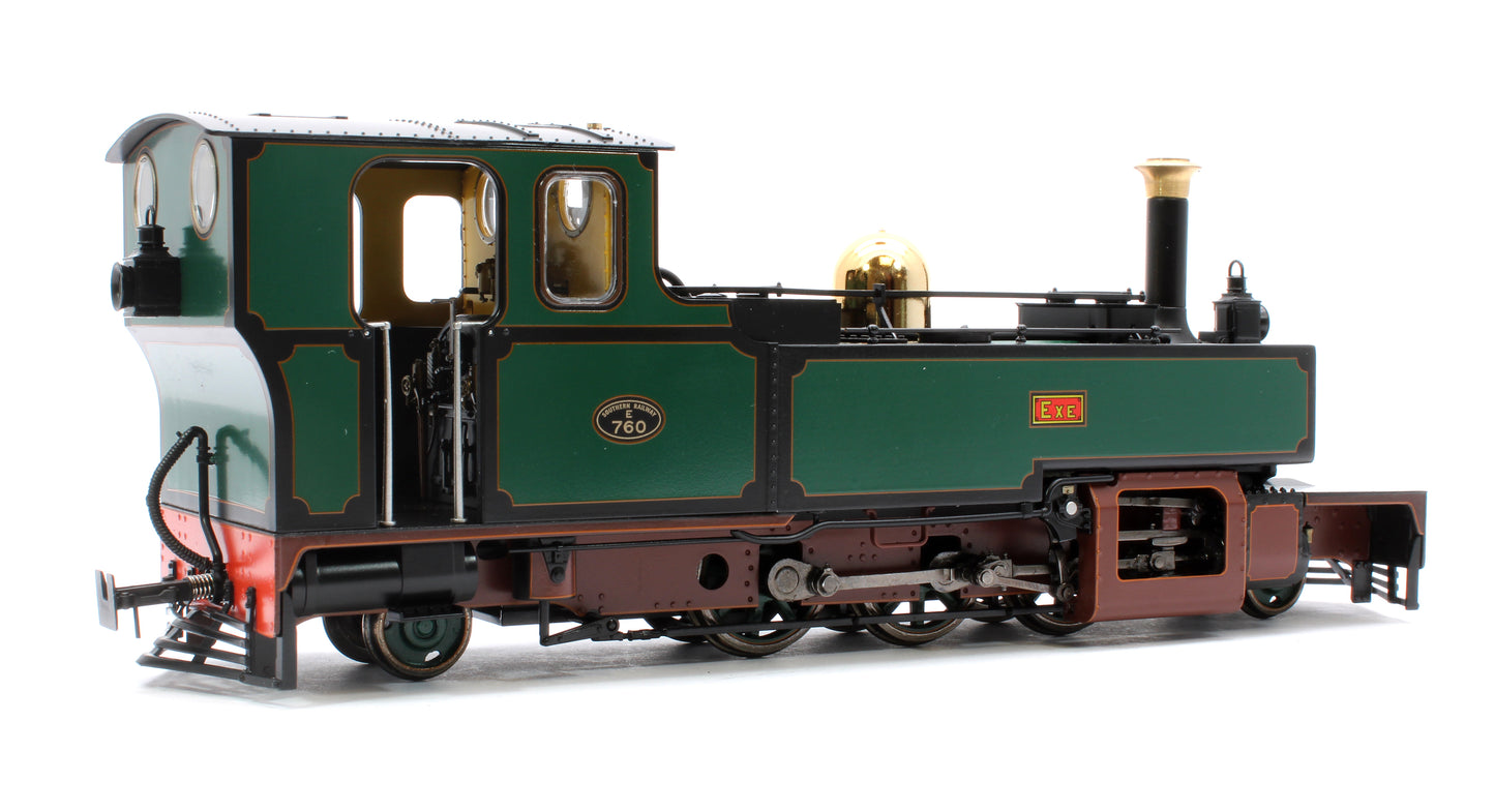 Lynton & Barnstaple Manning Wardle 2-6-2 EXE Southern Livery 1924-1927 (Late Cab) DCC Sound Fitted