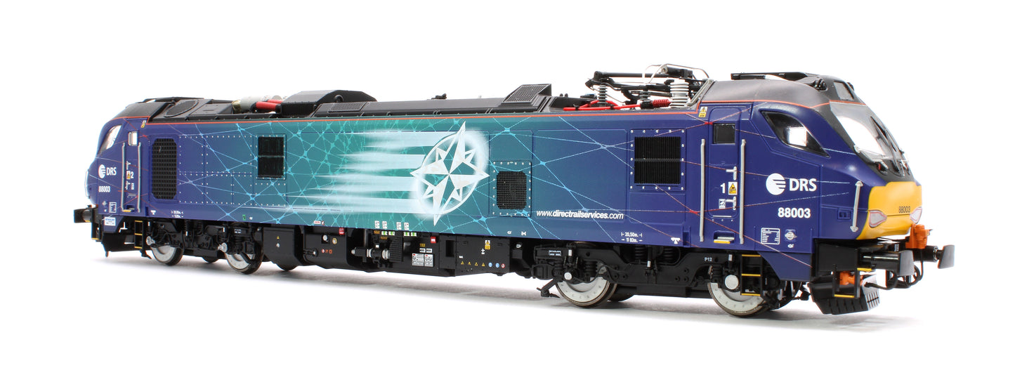 Class 88 'Genesis' 88003 DRS Electro-Diesel Locomotive (DCC Sound & Working Pantograph)