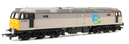 Pre-Owned Railfreight Petrolium Class 47 599 Diesel Locomotive