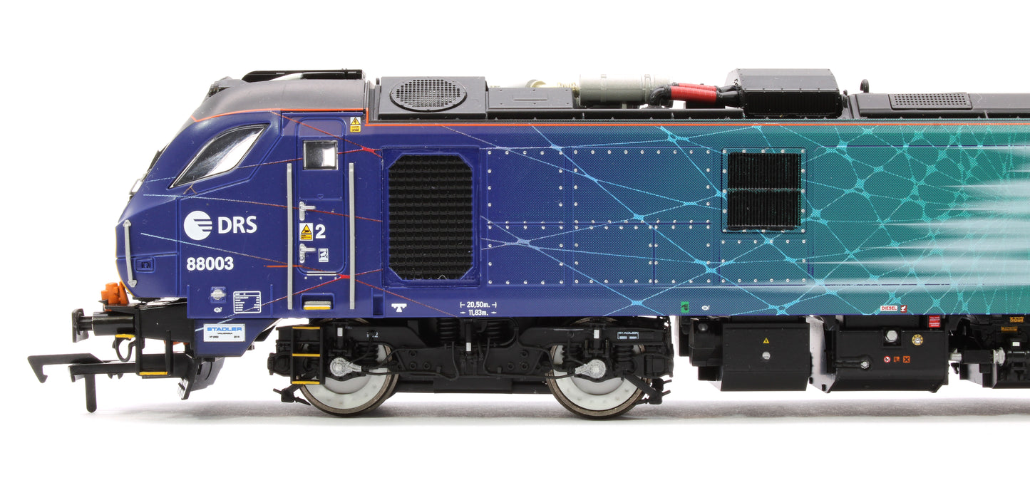 Class 88 'Genesis' 88003 DRS Electro-Diesel Locomotive (DCC Sound & Working Pantograph)