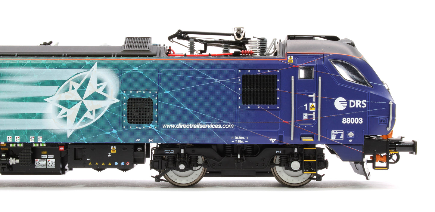 Class 88 'Genesis' 88003 DRS Electro-Diesel Locomotive (DCC Sound & Working Pantograph)