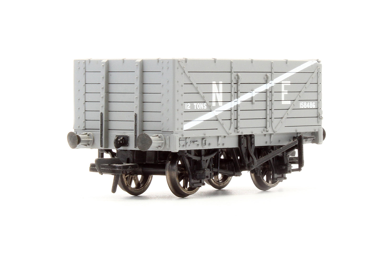Pre-Owned 7 Plank End Door Wagon NE No.158486
