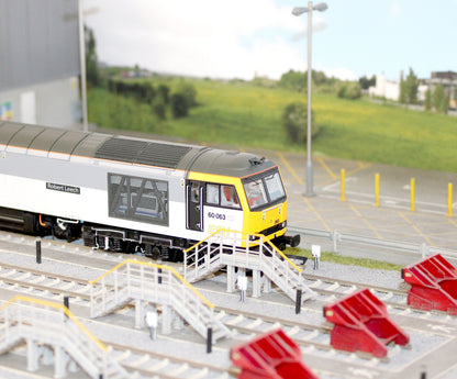 Bespoke Class 60 60063 'Robert Leech' ESH Rail Services Grey Diesel Locomotive - DCC Sound - Expert Rails Bespoke Re-livery