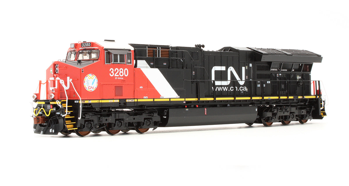 Pre-Owned GE Tier 4 GEVO Canadian National ET44AC CN (Angled Exhaust) - Road #3280 - DCC Sound