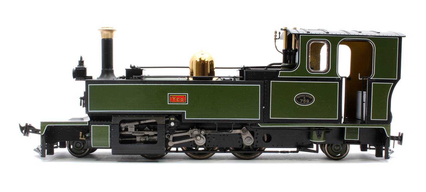 Lynton & Barnstaple Manning Wardle 2-6-2 YEO Southern Livery 1927-1929 (late Cab)