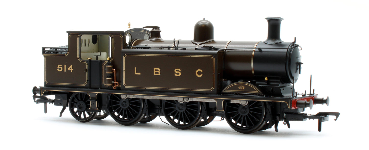LB&SCR E4 Tank 514 LBSC Lined Umber Steam Locomotive - DCC Sound