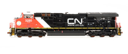 Pre-Owned GE Tier 4 GEVO Canadian National ET44AC CN (Angled Exhaust) - Road #3280 - DCC Sound