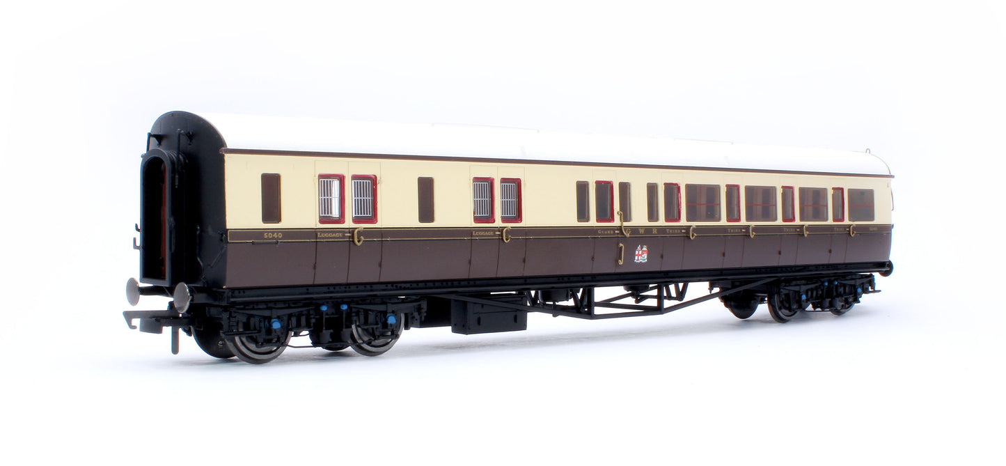 GWR Collett Coaches Corridor Brake Third LH No.5040